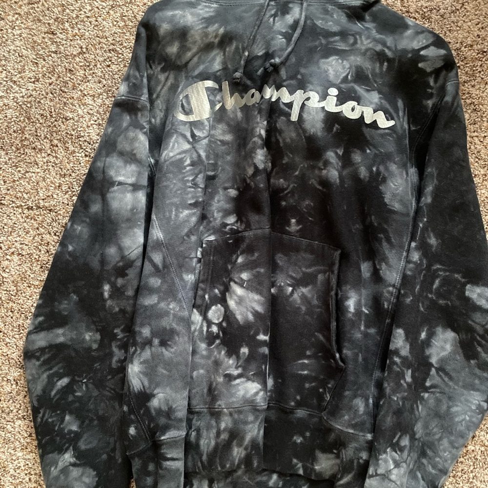 Champion tie dye hoodie